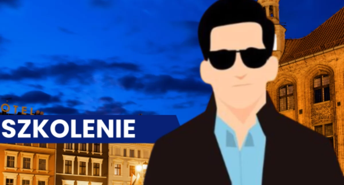 Plakat promujący prelekcję Aleksa Wzoraka na spotkaniu Stowarzyszenia Mieszkanicznik