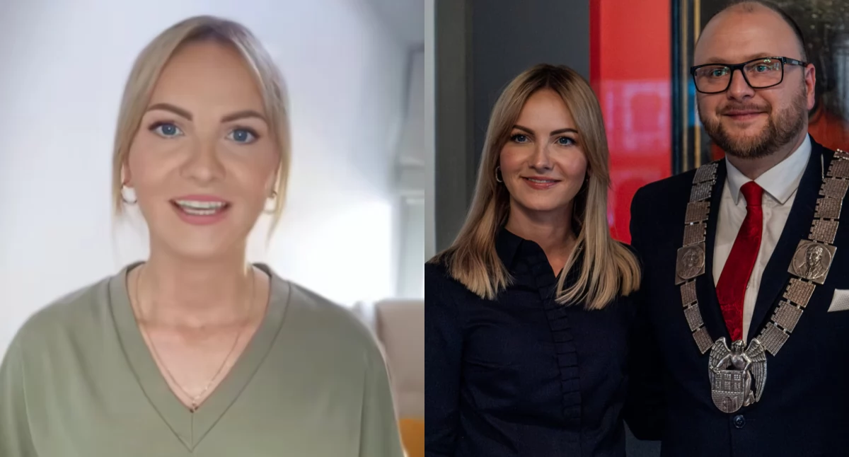 Magdalena Gulewska i Paweł Gulewski, fot. Torunianki oraz Paweł Gulewski - oficjalnie