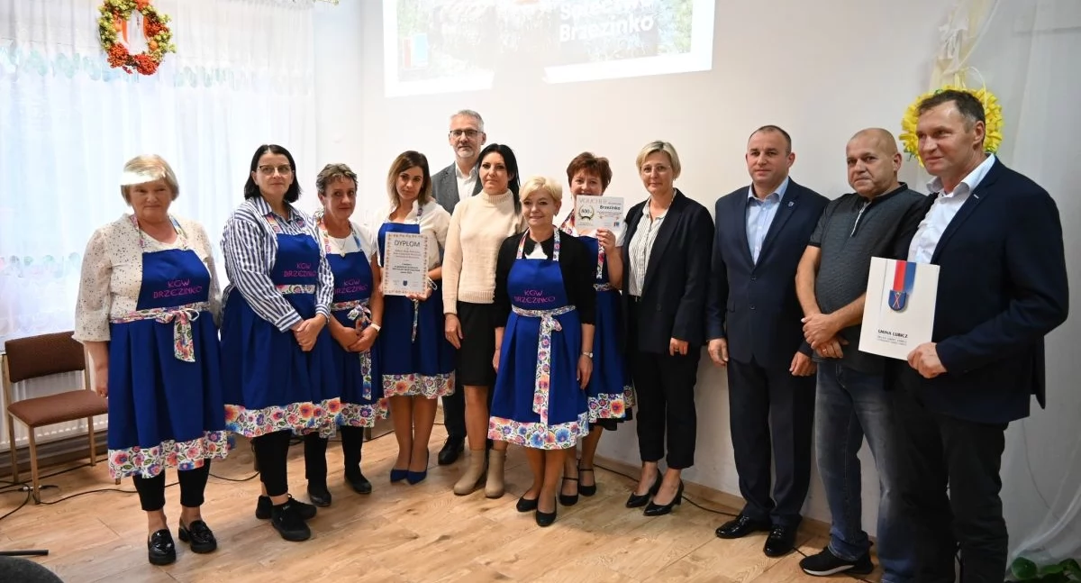 Wiadomości, Magazyn Gminy Lubicz Najmniejsze sołectwo najlepszym witaczem - zdjęcie, fotografia