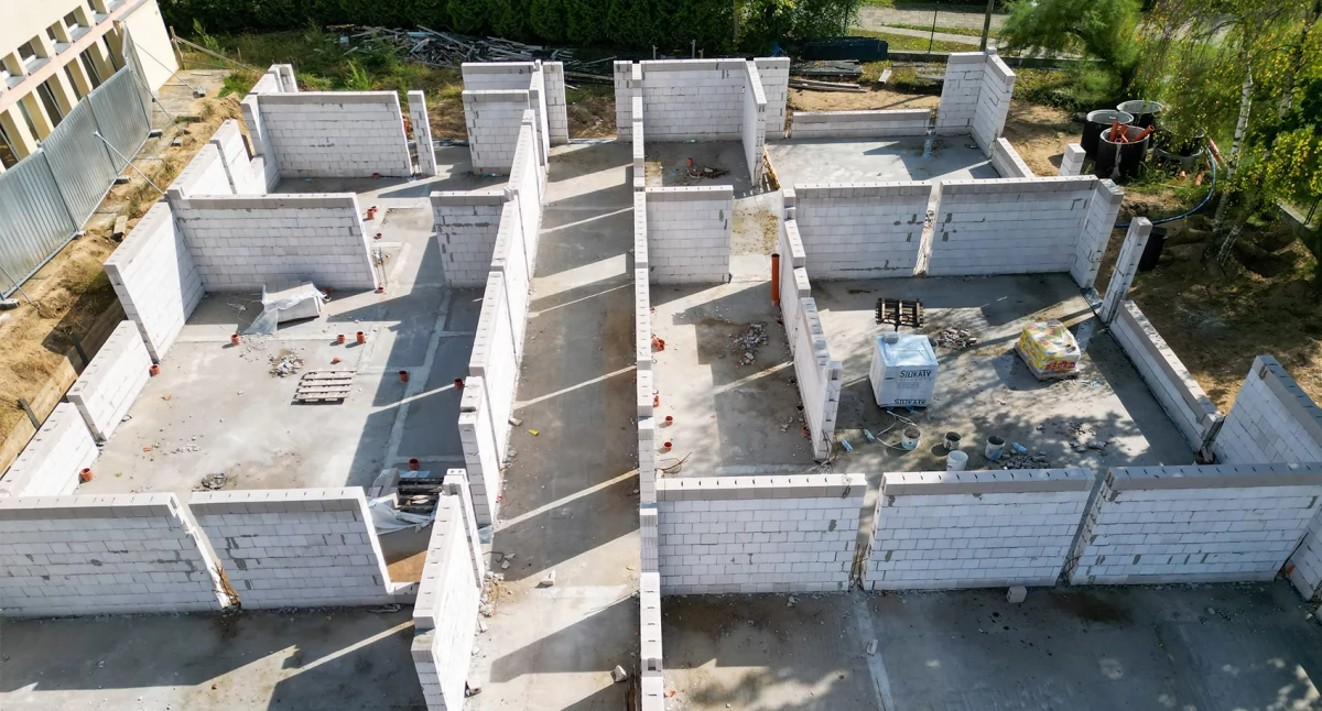 Budowa przedszkola Chatka Puchatka w Lubiczu Górnym, fot. Urbański Budownictwo