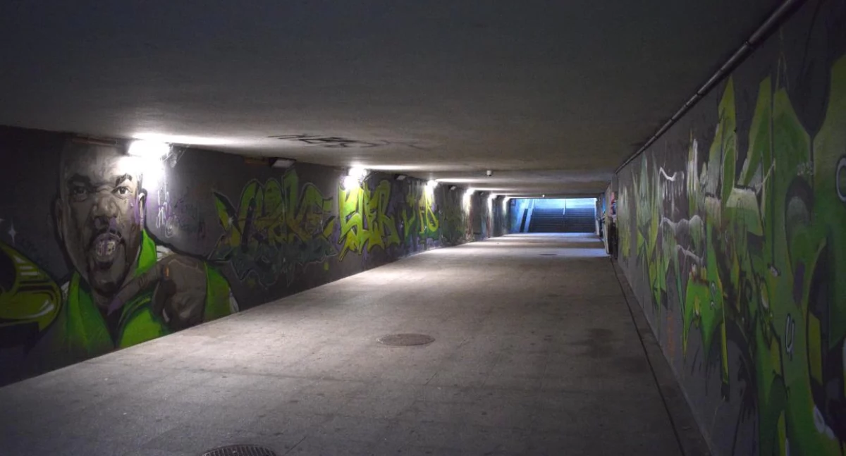 Tunel w ciągu ul. Piskorskiej w Toruniu, fot. Bartosz Fryckowski / ototorun.pl