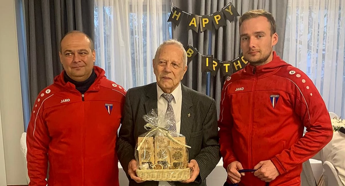 Znani torunianie, Tadeusz Tulidziński skończył najstarszy toruński olimpijczyk - zdjęcie, fotografia
