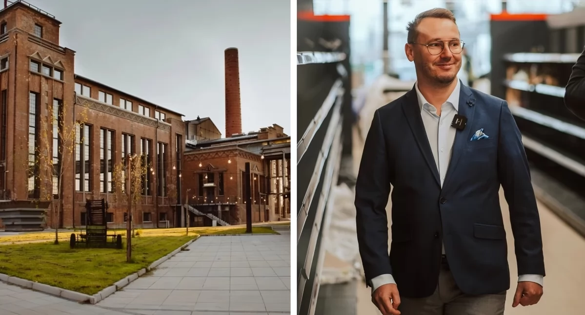 Cukrownia Żnin i Tomasz Laskowski, fot. Grupa Arche oraz Inside Park