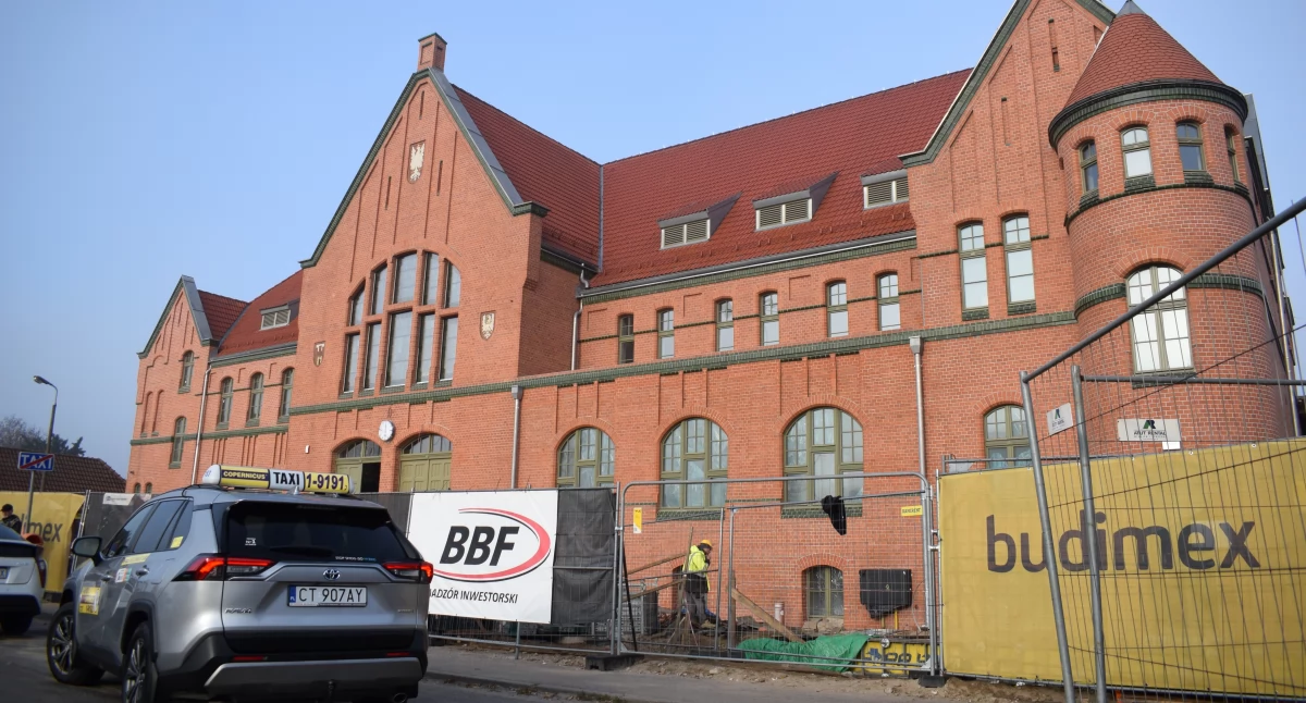 Przebudowa dworca PKP Toruń Wschodni, fot. Bartosz Fryckowski / ototorun.pl