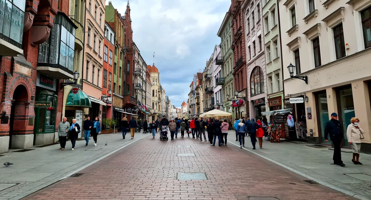 Ulica Szeroka w Toruniu, fot. UM Toruń