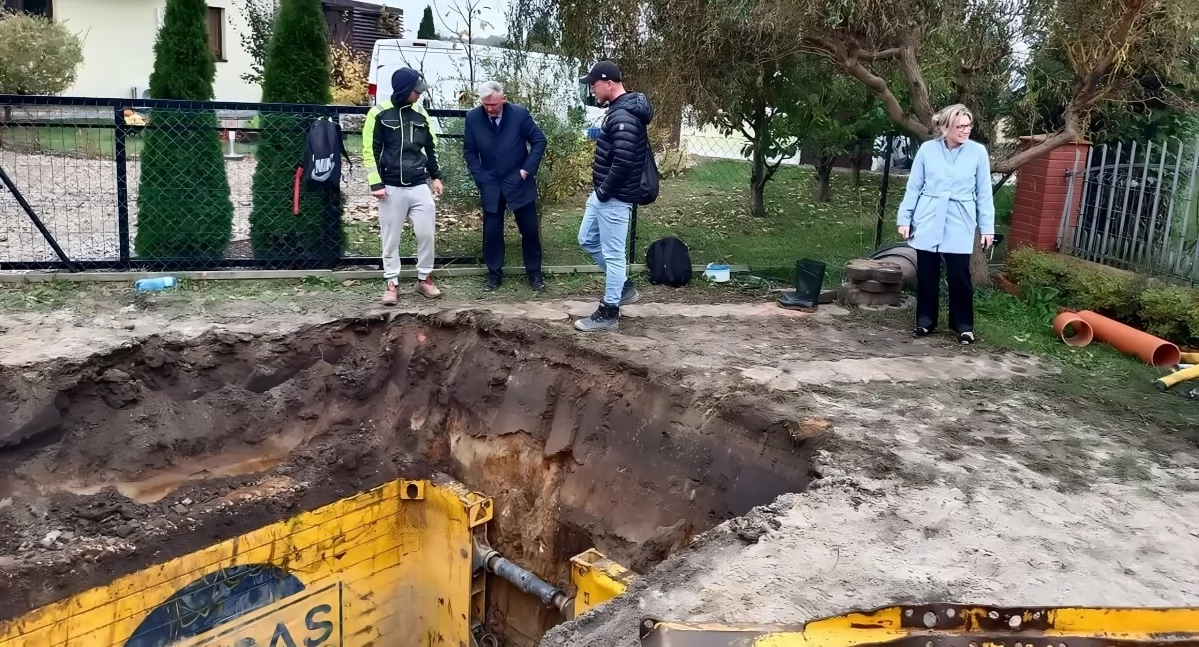 Rozbudowa kanalizacji w Szembekowie, fot. UG Obrowo