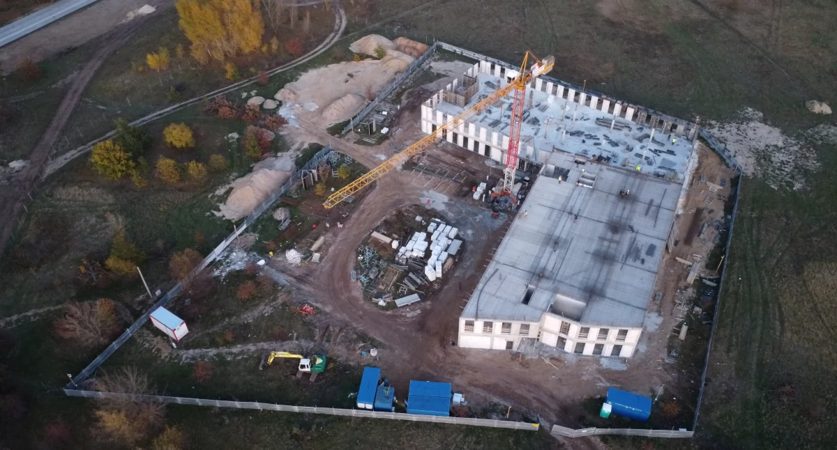Kompleks biurowy „Lipowa Office Park” powstaje we wschodniej części Toruniu, fot. Bartosz Fryckowski / ototorun.pl