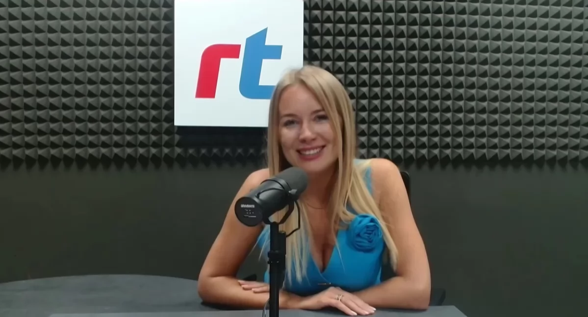 Katarzyna Bórawska i Renata Rybacka w Radiu Toruń