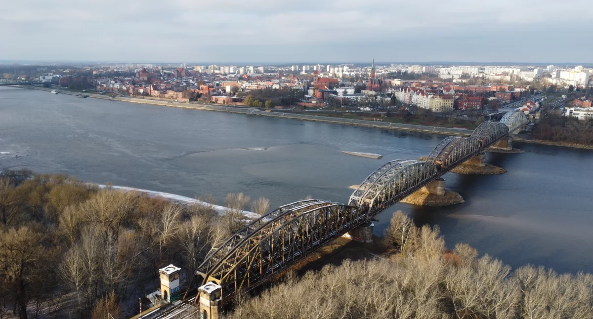 Most im. Ernesta Malinowskiego w Toruniu, fot. Bartosz Fryckowski / ototorun.pl 