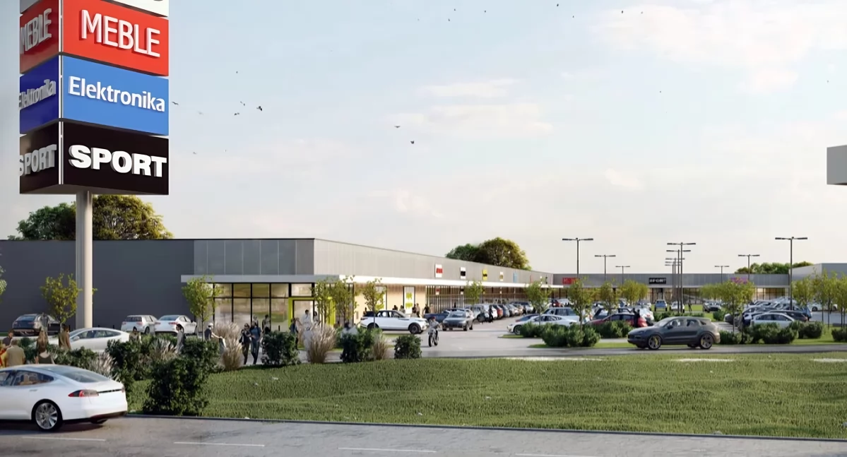 Nowy park handlowy powstanie w Kończewicach pod Toruniem, fot. materiały inwestora
