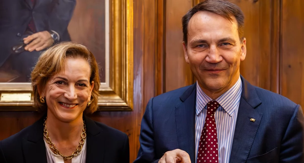 Anne Applebaum i jej mąż Radosław Sikorski, fot. facebook.com/anneapplebaumwp