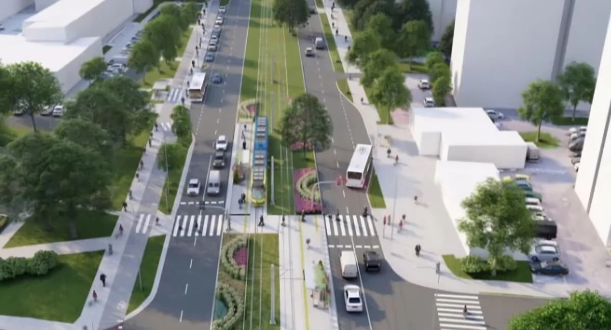 Wizualizacje wyremontowanych torowisk w Toruniu, fot. MZK Toruń