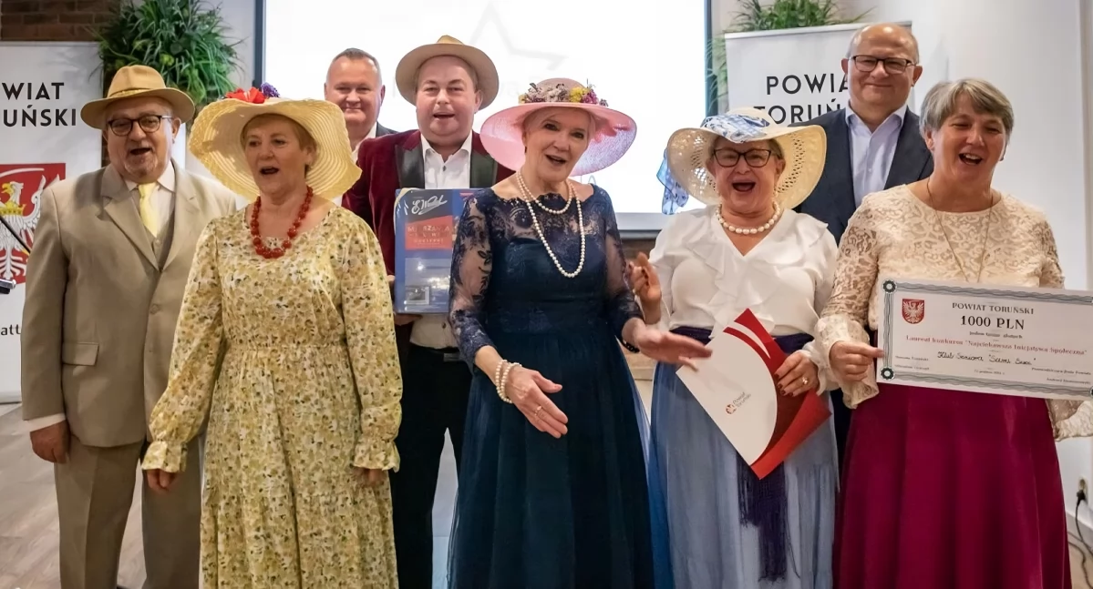 Najciekawsza Inicjatywa Społeczna Powiatu Toruńskiego 2024 - wręczenie nagród, fot. Agnieszka Niwińska / Starostwo Powiatowe w Toruniu