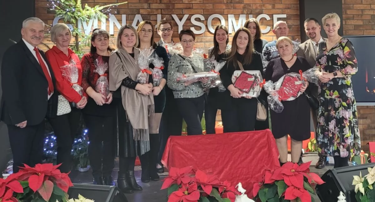 Świąteczne spotkanie w Galerii Spotkań w Łysomicach, fot. UG Łysomice