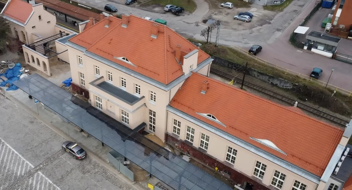 Dworzec PKP Toruń Miasto pod koniec remontu, fot. Bartosz Fryckowski / ototorun.pl