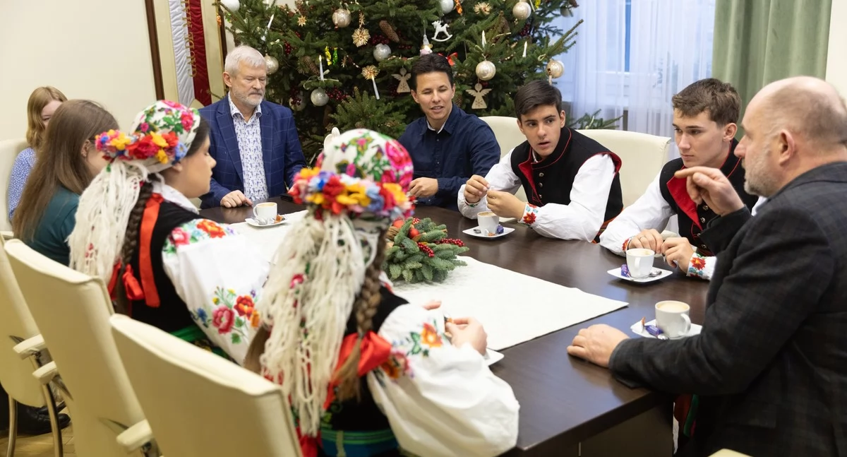 Spotkanie z Grupo Folclórico Polonês Mazury, fot. Andrzej Goiński/UMWKP