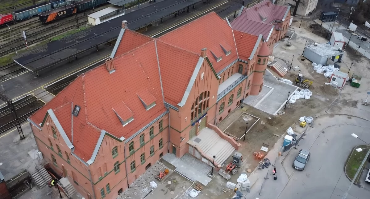 Dworzec PKP Toruń Wschodni, fot. Bartosz Fryckowski / ototorun.pl