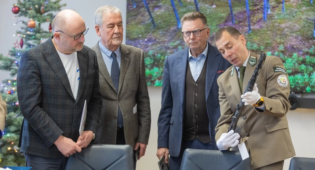 Konferencja w sprawie odkryć archeologicznych we Wdeckim Parku Krajobrazowym, fot. Mikołaj Kuras dla UMWKP