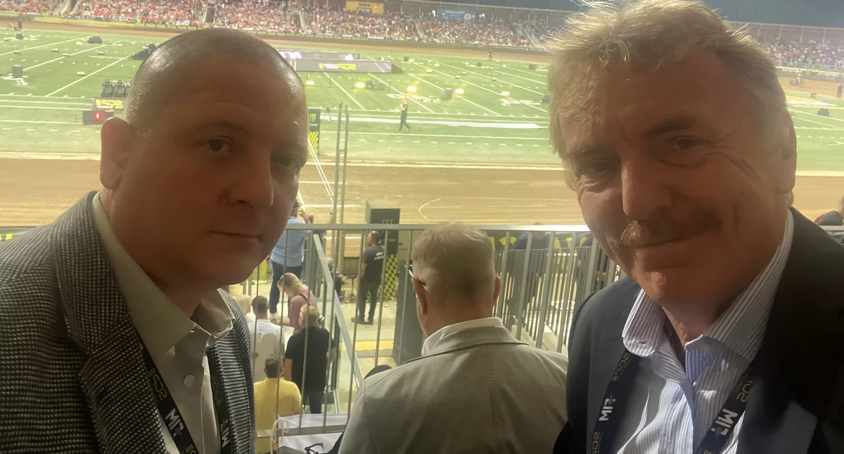 Wojciech Stępniewski i Zbigniew Boniek, fot. X.com 
