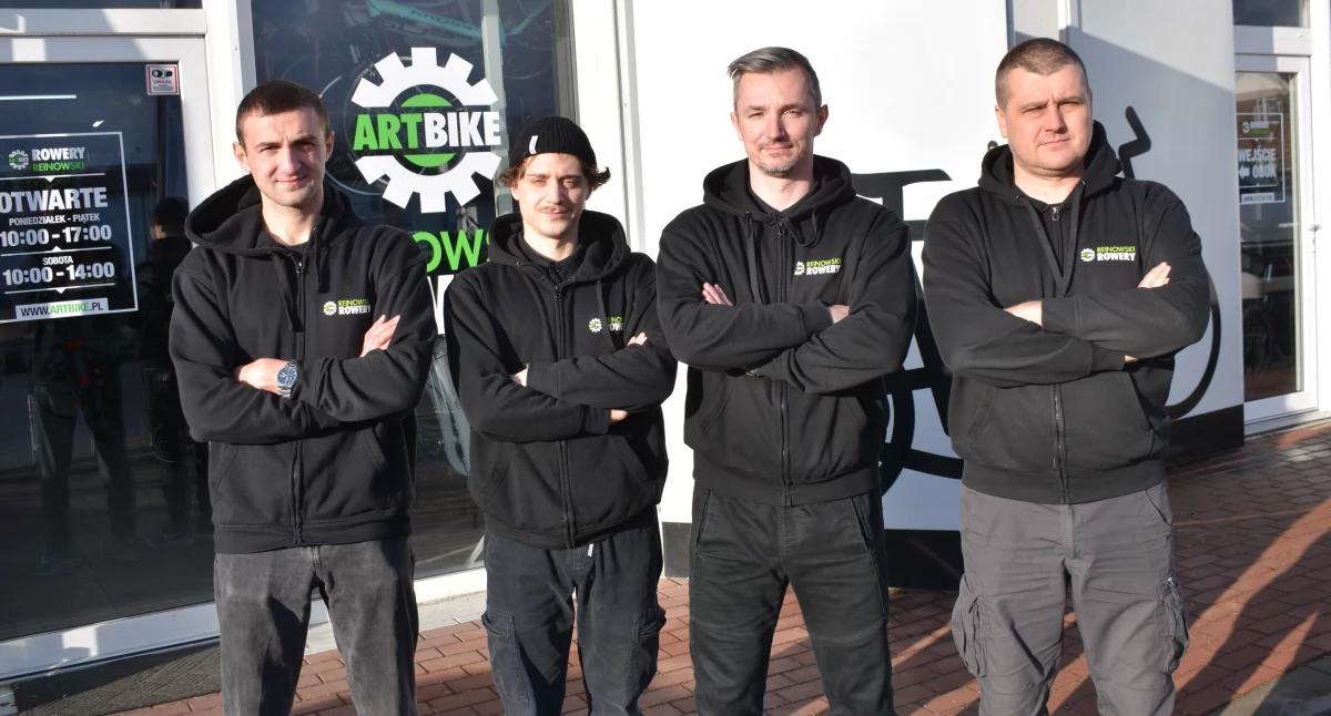Ekipa Reinowski Rowery Artbike, fot. Bartosz Fryckowski / ototorun.pl