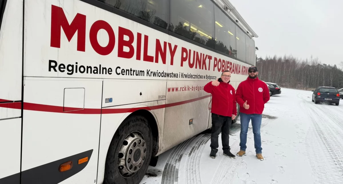 Zbiórka krwi w Złejwsi Wielkiej, fot. UG Zławieś Wielka