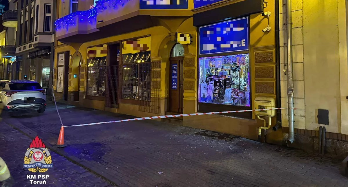 Fot. KM PSP Toruń / Mateusz Gołasz