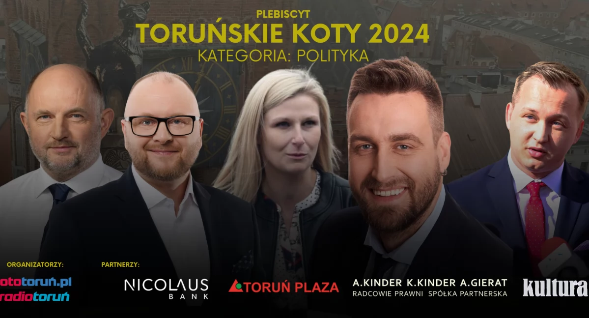 Prezydent Torunia, zwycięzca plebiscytu TORUŃSKIE kategorii POLITYKA - zdjęcie, fotografia