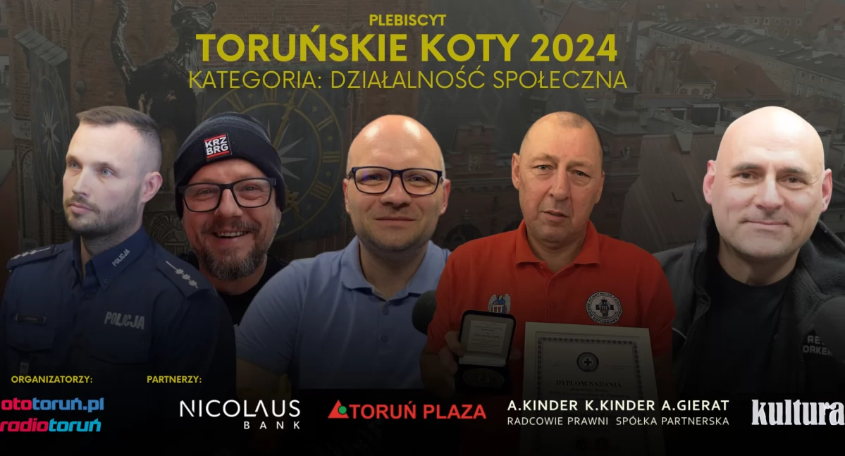 Znani torunianie, zwycięzca plebiscytu TORUŃSKIE kategorii DZIAŁALNOŚĆ SPOŁECZNA - zdjęcie, fotografia