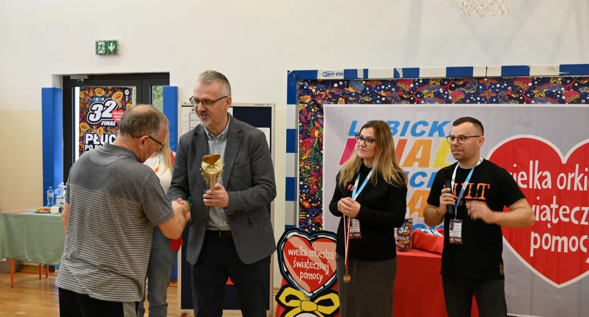 Finał WOŚP w 2024 roku w gminie Lubicz, fot. Sztab WOŚP Lubicz