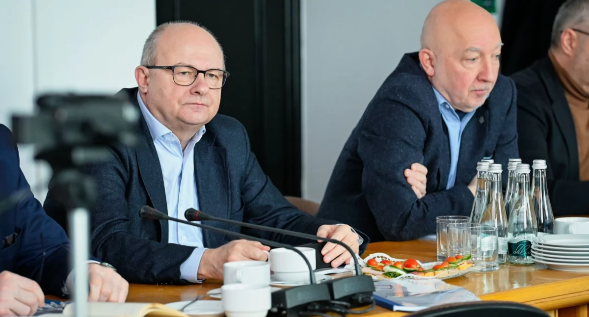 Starosta podczas pierwszego w tym roku posiedzenia Zarządu ZPP, fot. Związek Powiatów Polskich