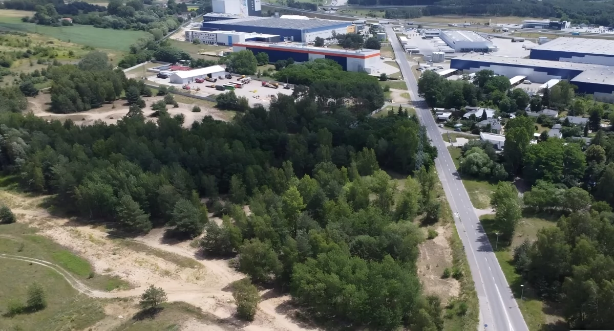 Teren przy ul. Przelot 23-25 w Toruniu, fot. Centrum Wsparcia Biznesu w Toruniu
