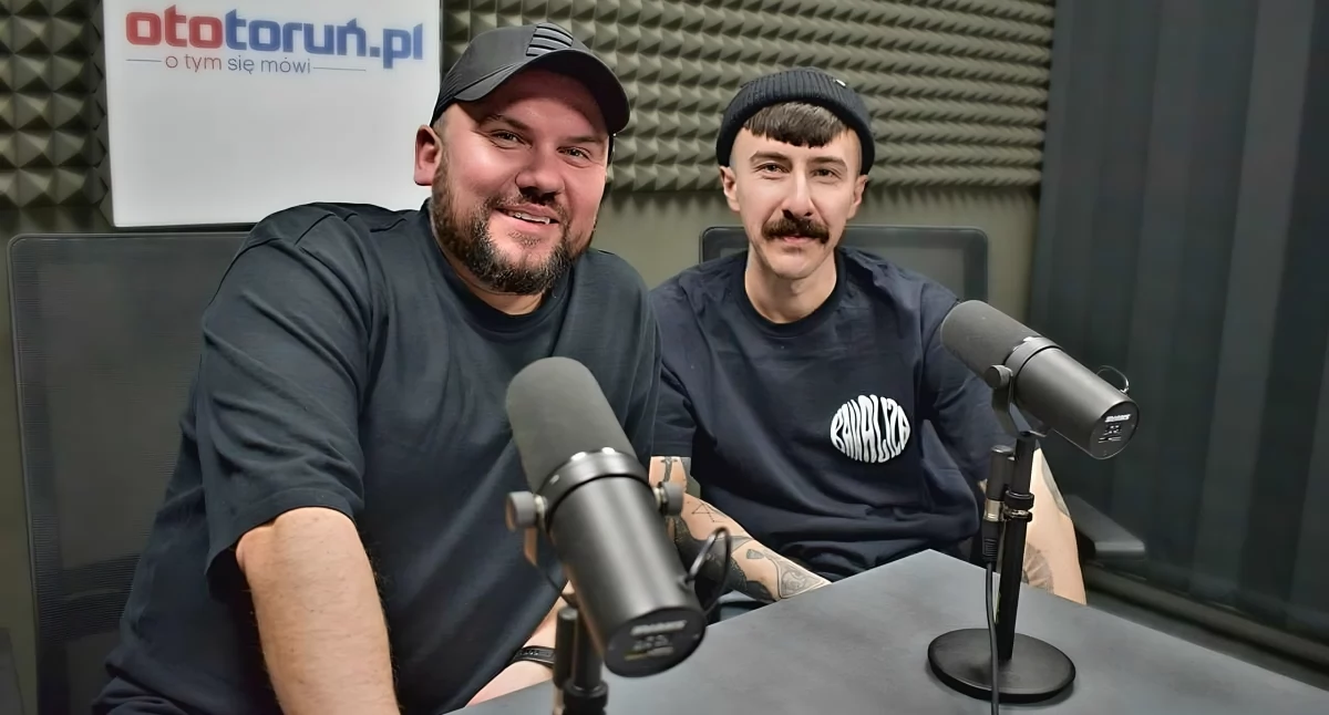 DVJ Rocco i DJ WRB w Radiu Toruń, fot. Bartosz Fryckowski / ototorun.pl