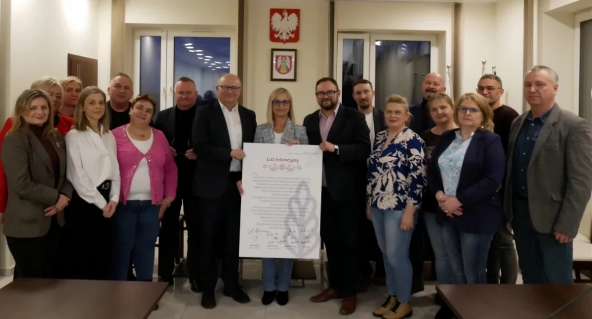 Spotkanie w Urzędzie Gminy Zławieś Wielka, fot. UG Zławieś Wielka