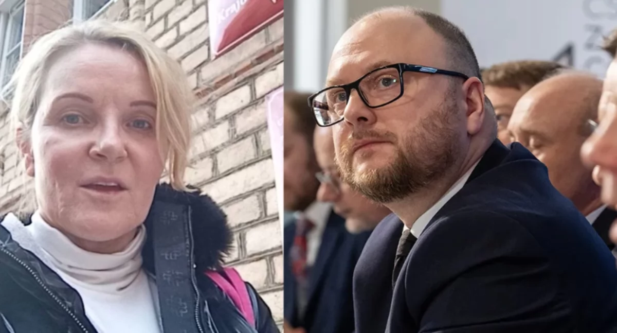 Agnieszka Szumilas-Hermanowicz i prezydent Torunia Paweł Gulewski, fot. facebook.com oraz UM Toruń