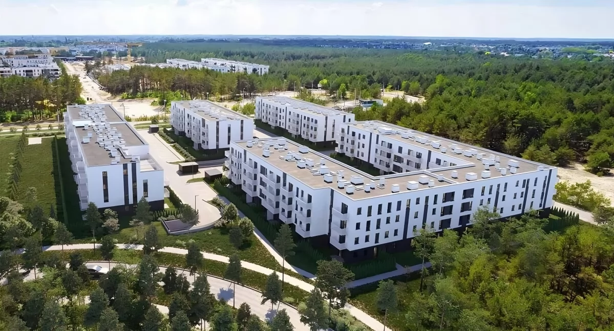 Wizualizacja osiedla Murapol Helio u zbiegu ulic Heweliusza i Halleya w Toruniu, fot. Murapol