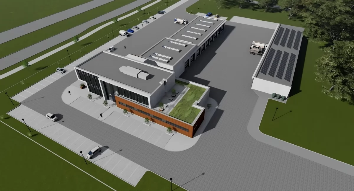 Wizualizacje nowej siedziby Toruńskich Wodociągów