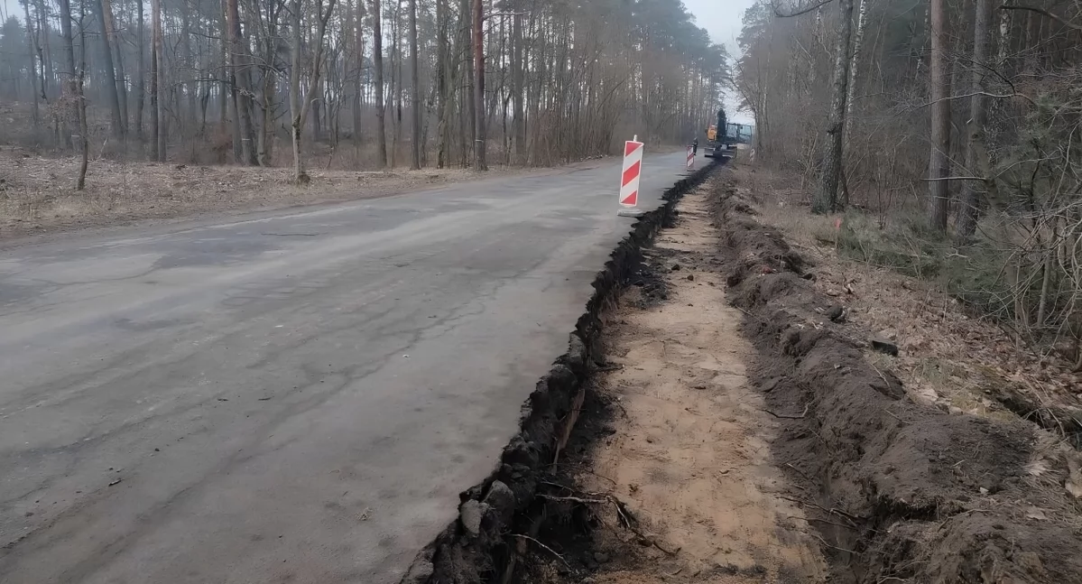 Ruszyła przebudowa drogi pod Toruniem, fot. Powiatowy Zarząd Dróg w Toruniu
