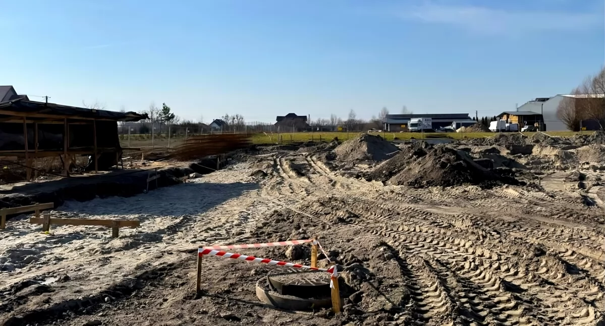 Budowa kompleksu przedszkolno-żłobkowego w Obrowie pod Toruniem, fot. UG Obrowo