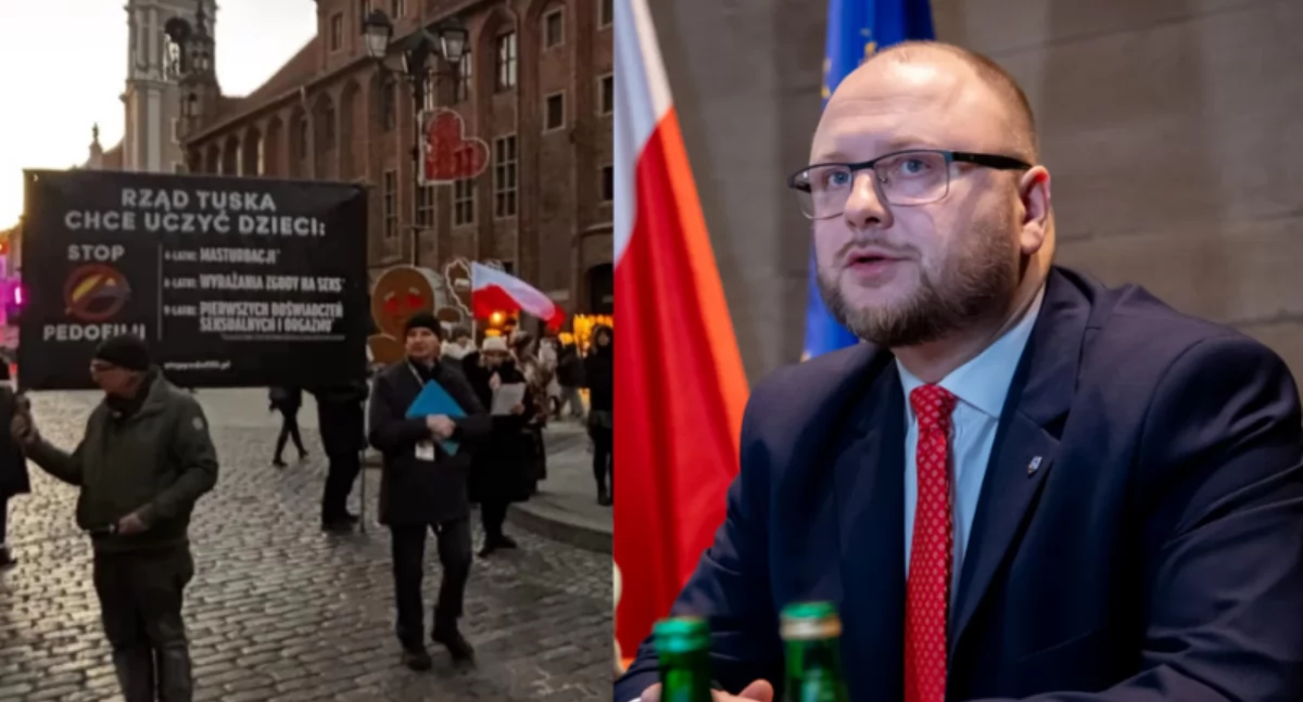 Zdaniem sądu prezydent Torunia miał prawo przerwać Publiczny Różaniec, fot. ototorun.pl oraz UM Toruń