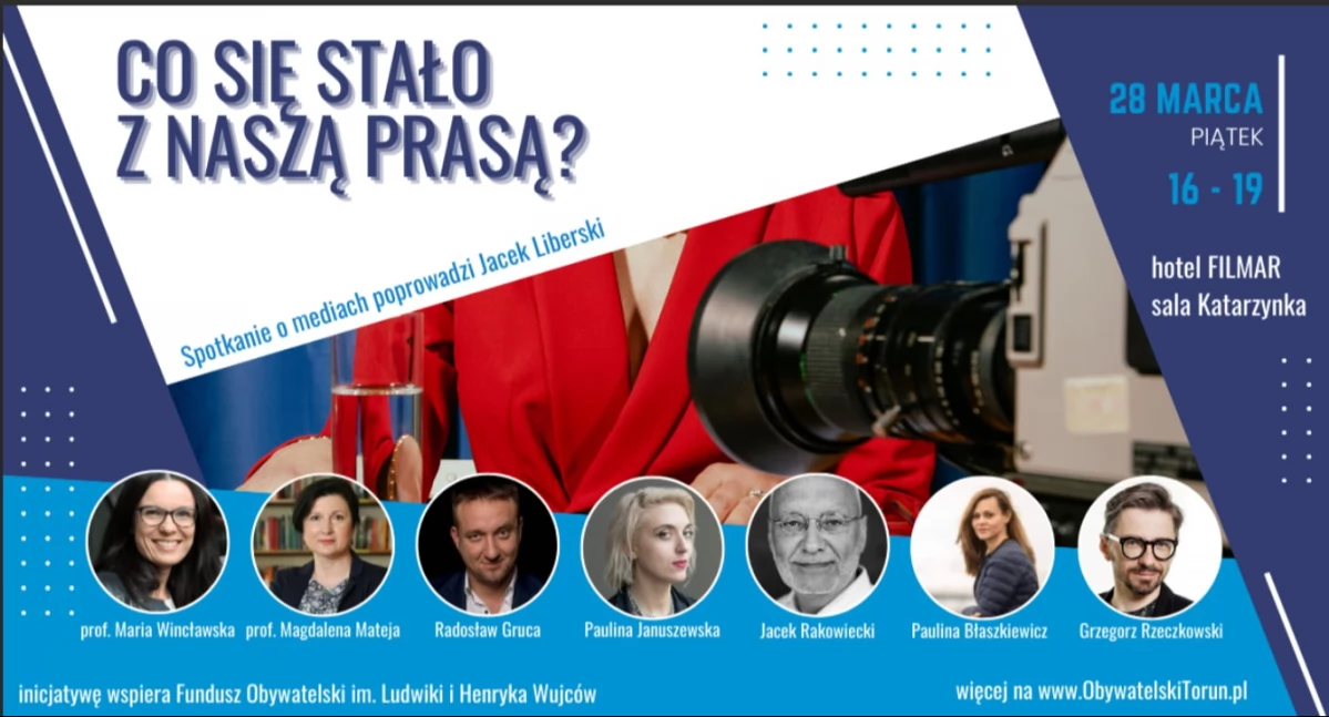 Wydarzenie, Toruniu odbędzie debata „Co stało naszą prasą - zdjęcie, fotografia