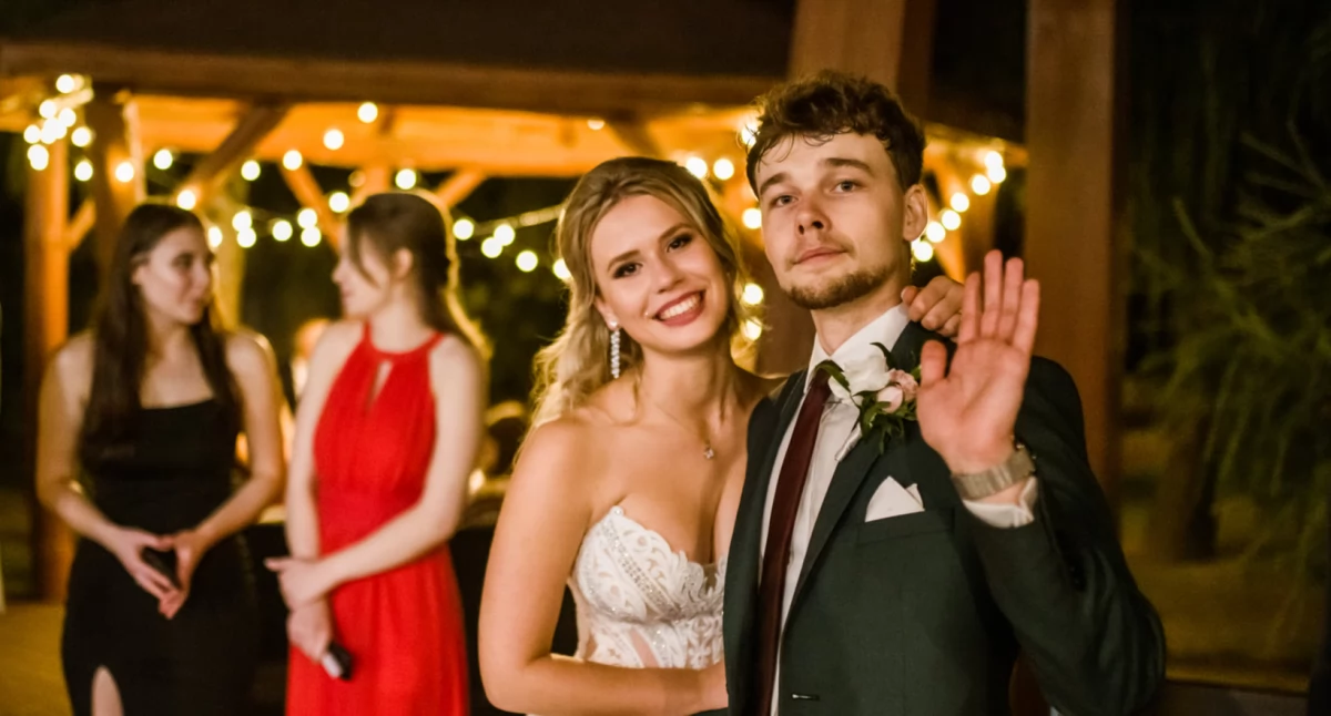 Jarek Stelmach i jego żona Angelika, fot. Archwium prywatne