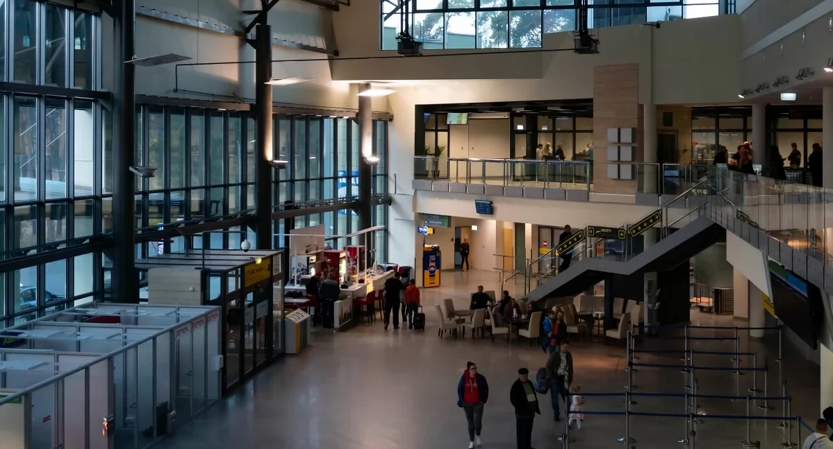 Terminal lotniska w Bydgoszczy, fot. Port Lotniczy Bydgoszcz / materiały prasowe 