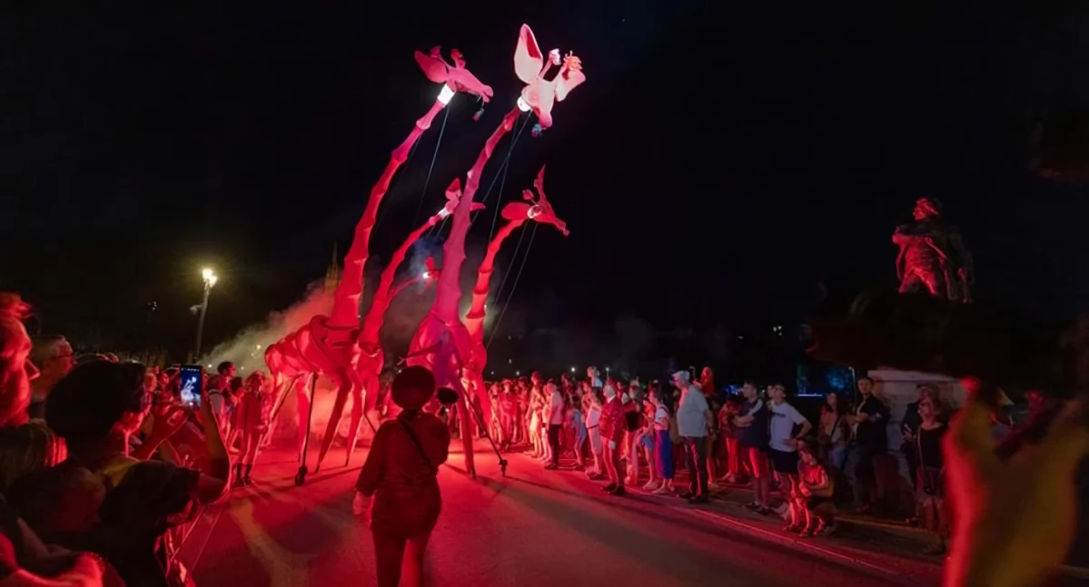 Spektakl „Les Girafes”, fot. Toruńska Agenda Kulturalna