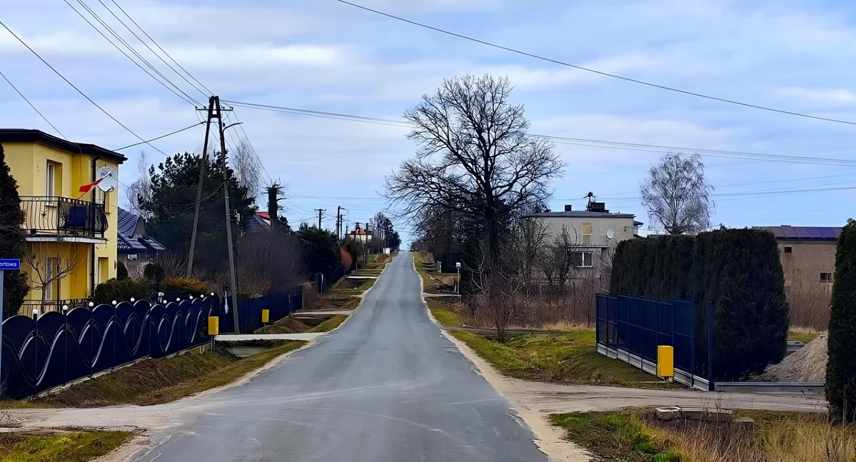 Ulica Długa w Głogowie pod Toruniem, fot. UG Obrowo