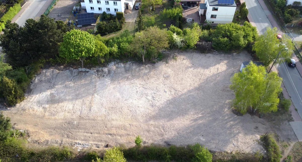 Teren przy Szczecińskiej 13, fot. Bartosz Fryckowski / ototorun.pl