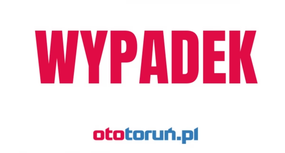 Wypadki, Wypadek moście drogowym Toruniu Zderzyły - zdjęcie, fotografia