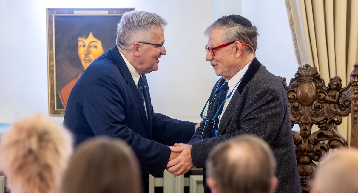 Wręczenie Nagrody Fides et Ratio, fot. Szymon Zdziebło/tarantoga.pl dla UMWKP