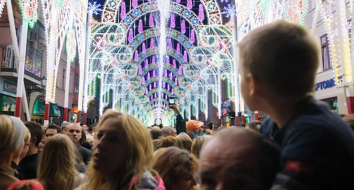 Instalacja Galeria Galaktyka z 2014 roku, fot. Łukasz Klimkiewicz / Urząd Miasta Torunia