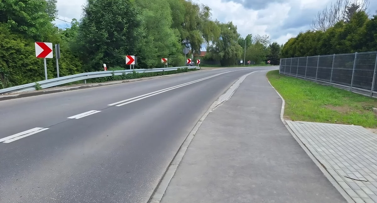 Ścieżka rowerowa przy drodze wojewódzkiej nr 657, fot. ZDW w Bydgoszczy