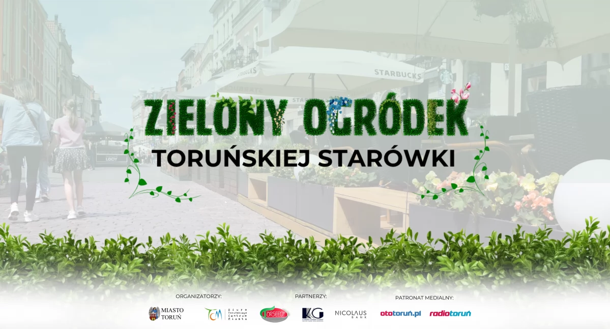 Miasto, Wybierz „Zielony Ogródek Toruńskiej Starówki 2025” GŁOSOWANIE - zdjęcie, fotografia